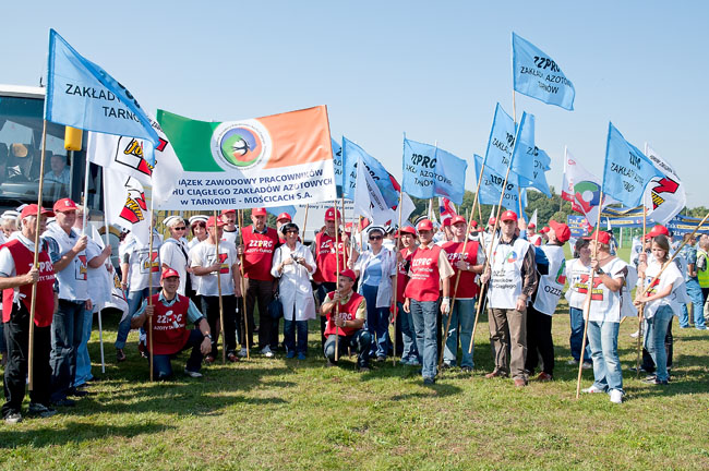 ZZPRC ZAT S.A. - reprezentacja na Euromanifestacji