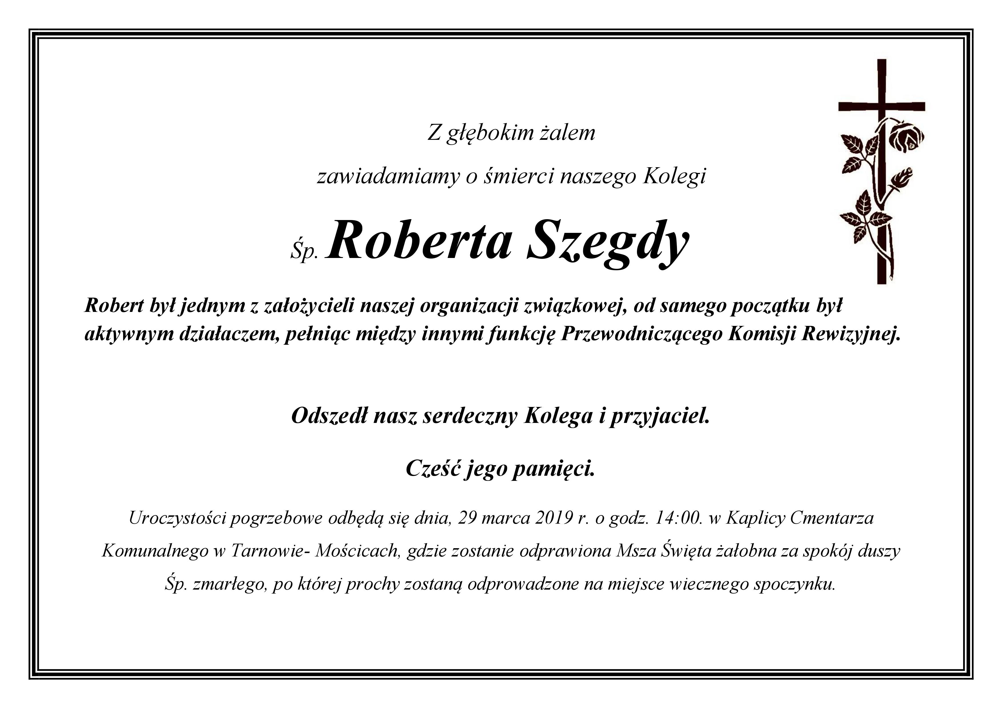 Robert Szegda