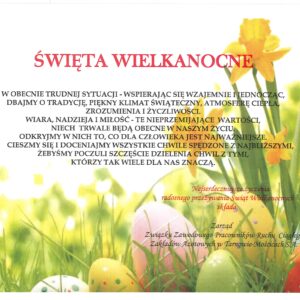 ŻYCZENIA WIELKANOCNE