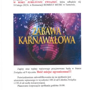 ZABAWA KARNAWAŁOWA