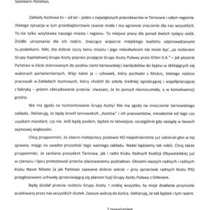 ODPOWIEDŹ NA LIST OTWARTY PANA ROBERTA WARDZAŁY