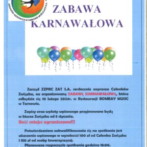 ZABAWA KARNAWAŁOWA