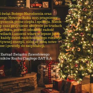 ŻYCZENIA ŚWIĄTECZNO-NOWOROCZNE ŻYCZENIA ŚWIĄTECZNO-NOWOROCZNE