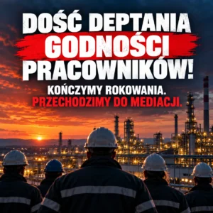DOŚĆ DEPTANIA GODNOŚCI PRACOWNIKÓW!